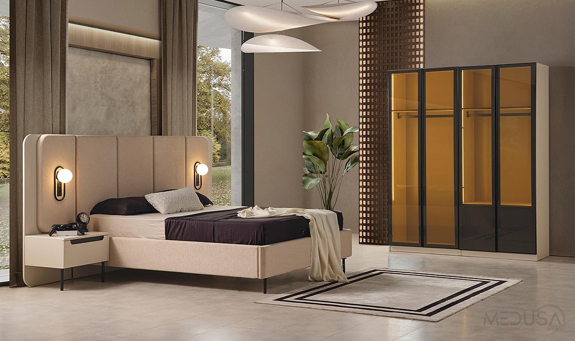 Medusa Home Mobilya - Zara Köşe Yatak Odası