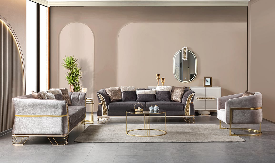 Medusa Home Mobilya - Zara Luxury Koltuk Takımı
