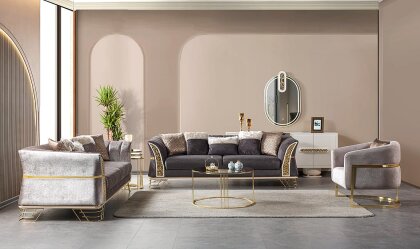 Medusa Home - Zara Luxury Koltuk Takımı Medusa Home - Zara Luxury Koltuk Takımı