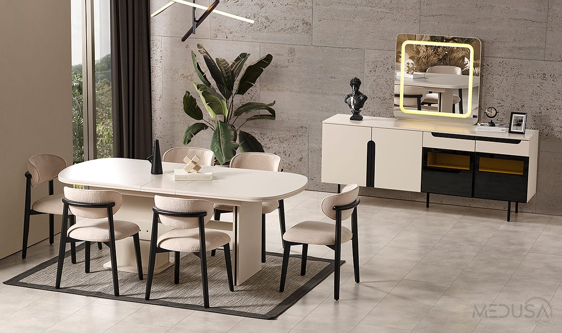 Medusa Home Mobilya - Zara Yemek Odası