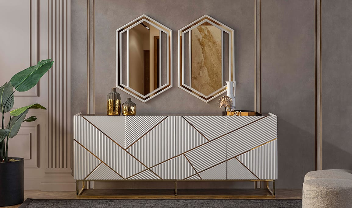 Medusa Home Mobilya - Zen Gold Konsol