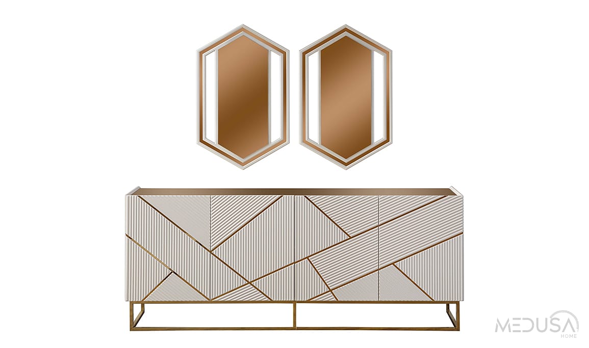 Medusa Home Mobilya - Zen Gold Konsol