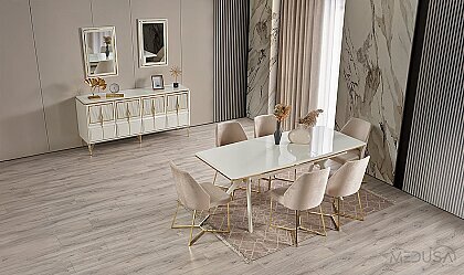 Medusa Home Mobilya - Zen Luxury Yemek Odası