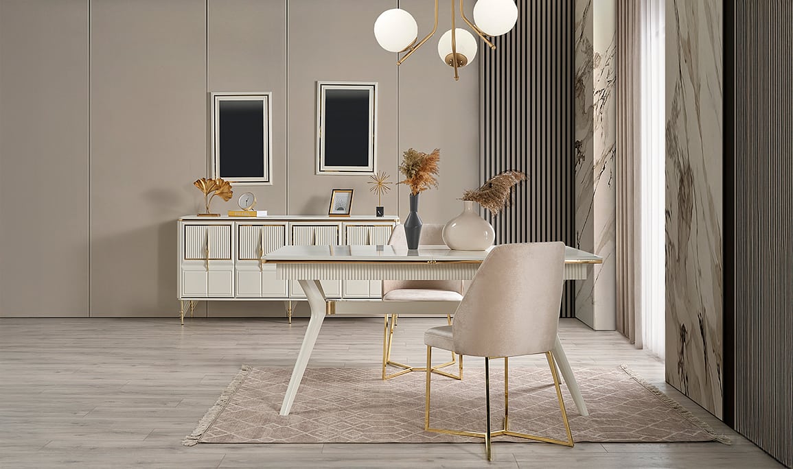 Medusa Home Mobilya - Zen Luxury Yemek Odası