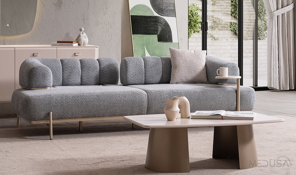 Medusa Home Mobilya - Zenith Üçlü Koltuk
