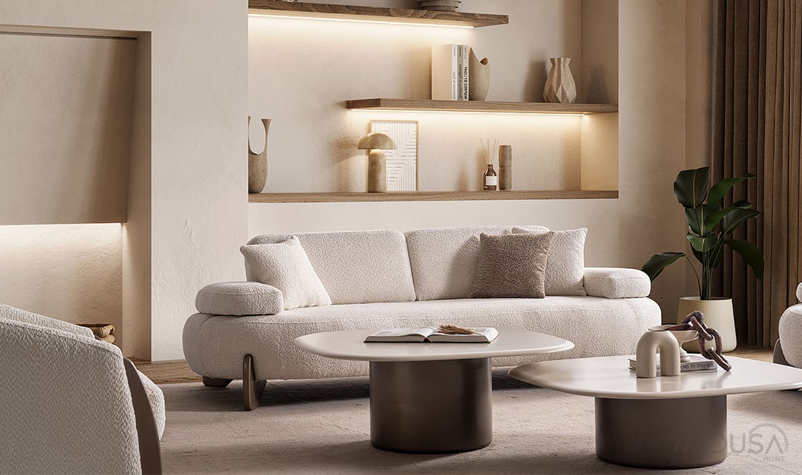 Medusa Home Mobilya - Zeplin Üçlü Koltuk