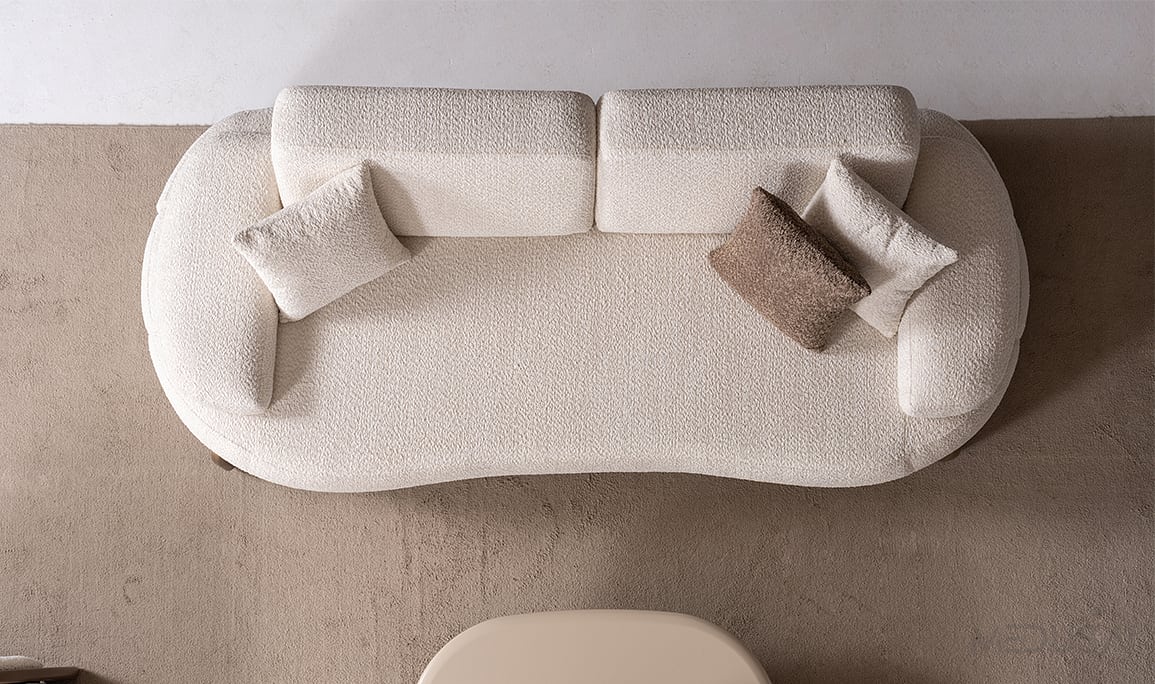 Medusa Home Mobilya - Zeplin Üçlü Koltuk