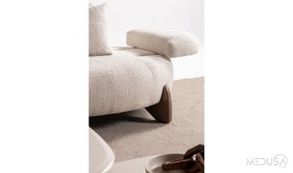 Medusa Home Mobilya - Zeplin Üçlü Koltuk