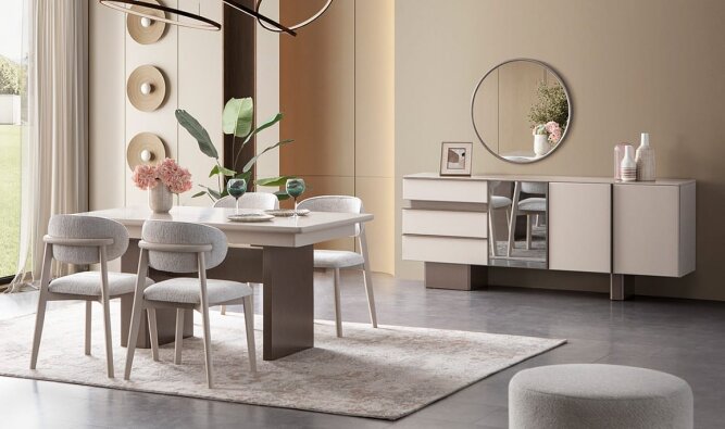 Medusa Home Mobilya - Zeplin Yemek Odası - Modern Yemek Odaları
