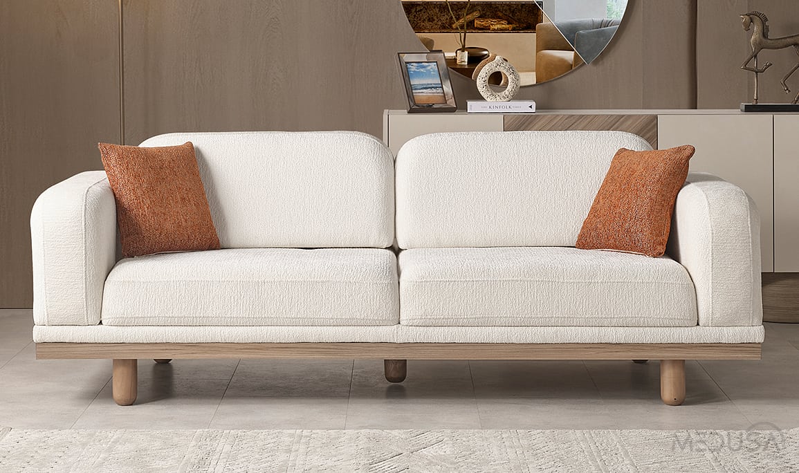 Medusa Home Mobilya - Zeron Üçlü Koltuk