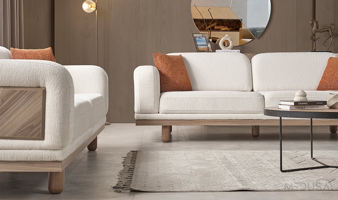 Medusa Home Mobilya - Zeron Üçlü Koltuk
