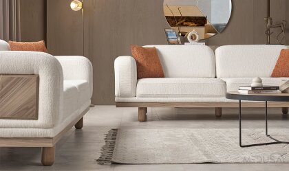 Medusa Home Mobilya - Zeron Üçlü Koltuk