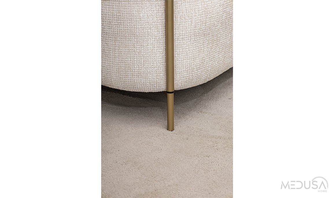 Medusa Home Mobilya - Zyra Ara Sehpalı Üçlü Koltuk