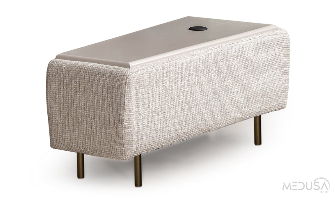 Medusa Home Mobilya - Zyra Ara Sehpalı Üçlü Koltuk