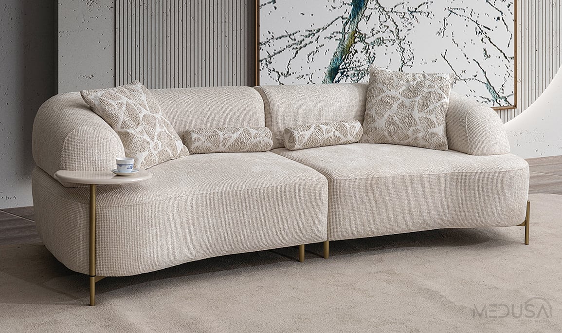 Medusa Home Mobilya - Zyra Üçlü Koltuk