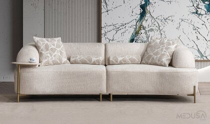Medusa Home Mobilya - Zyra Üçlü Koltuk