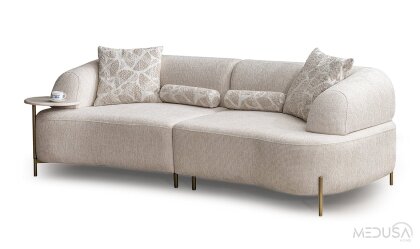 Medusa Home Mobilya - Zyra Üçlü Koltuk